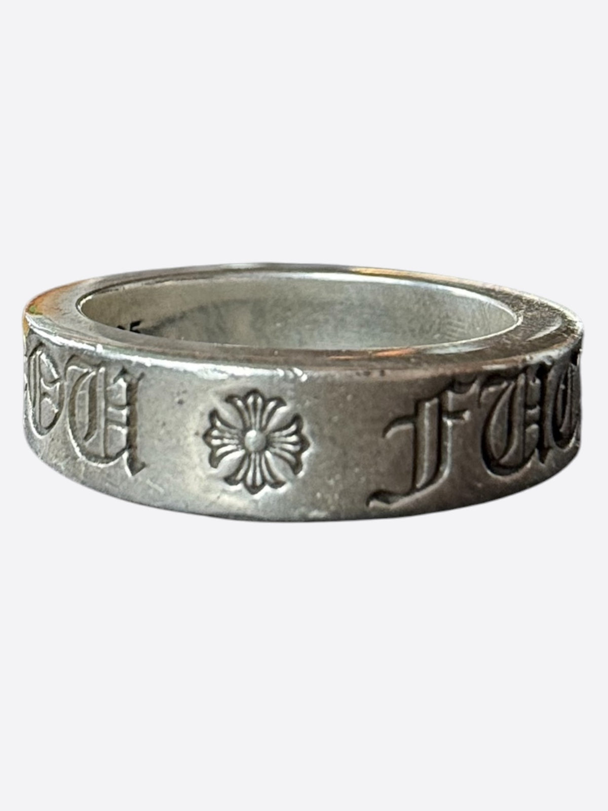 Chrome Hearts Silver Spacer Ring