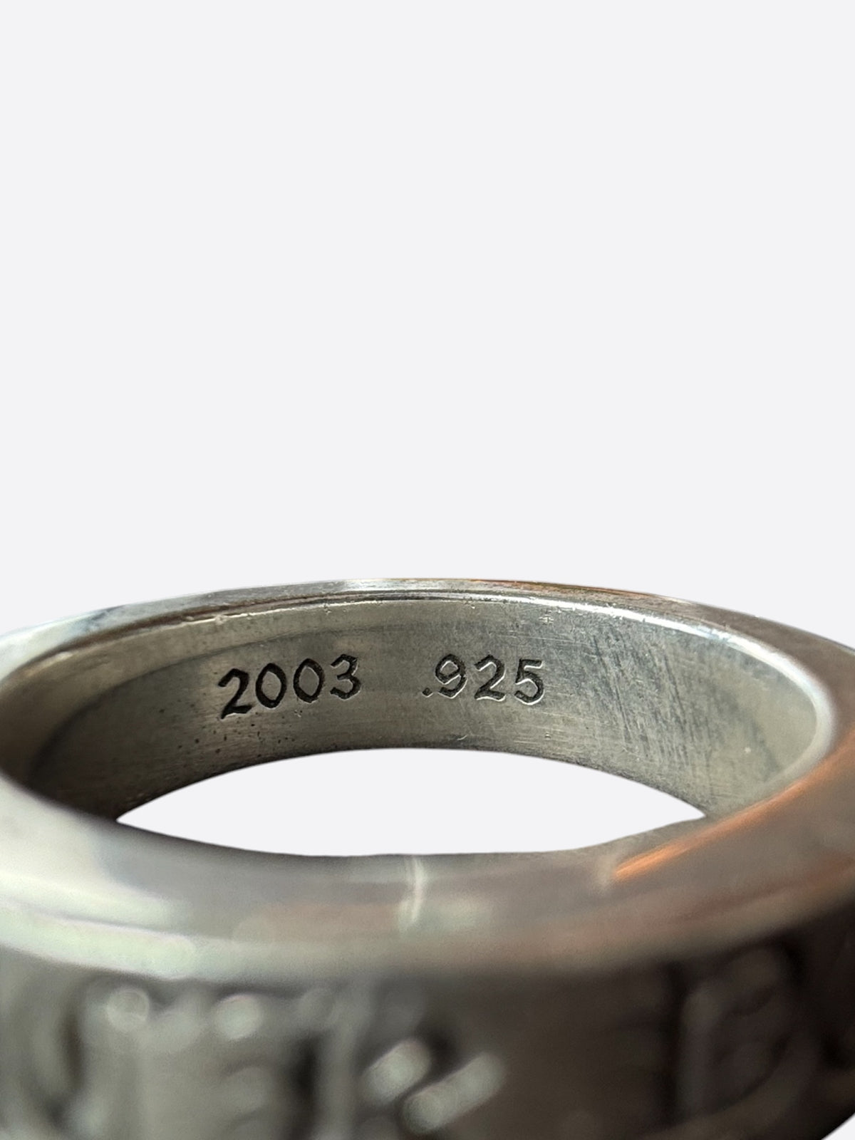 Chrome Hearts Silver Spacer Ring