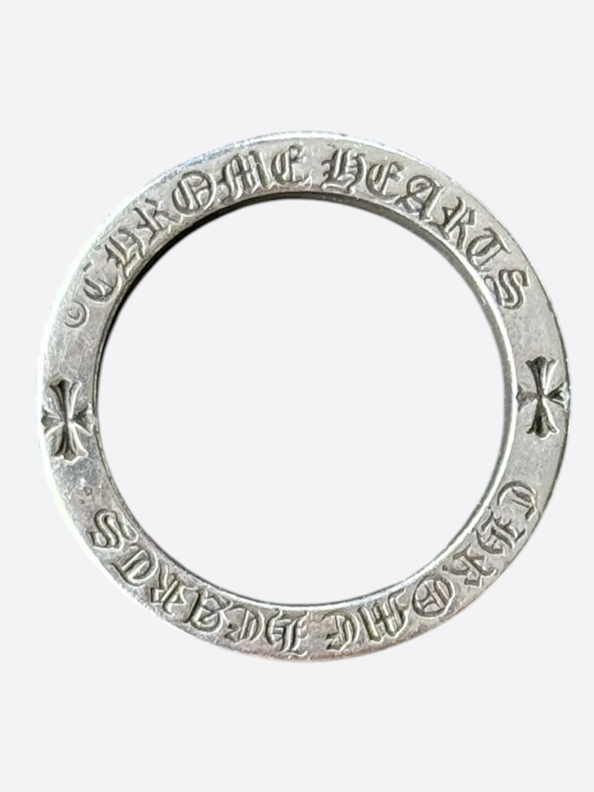 Chrome Hearts Silver Spacer Ring