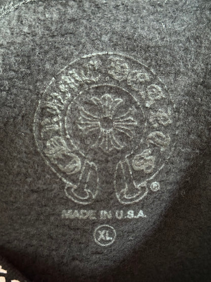 Chrome Hearts Black & White Neck Logo Sweater