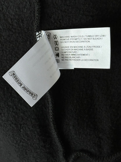 Chrome Hearts Black & White Neck Logo Sweater