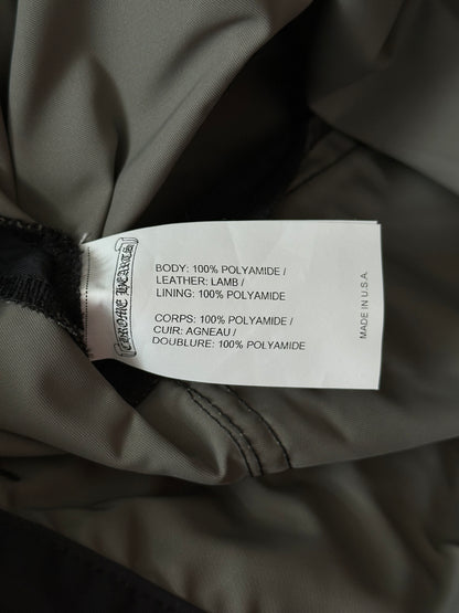 Chrome Hearts Black Nylon Cross Patch Women's Cargo Skirt