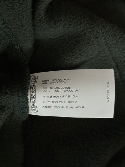 Chrome Hearts Green & White Slo Ride Embroidered Sweatpants