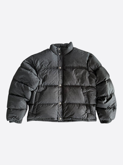 Chrome Hearts Black Cross Jacquard Puffer Jacket
