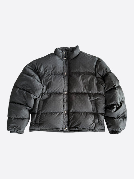 Chrome Hearts Black Cross Jacquard Puffer Jacket