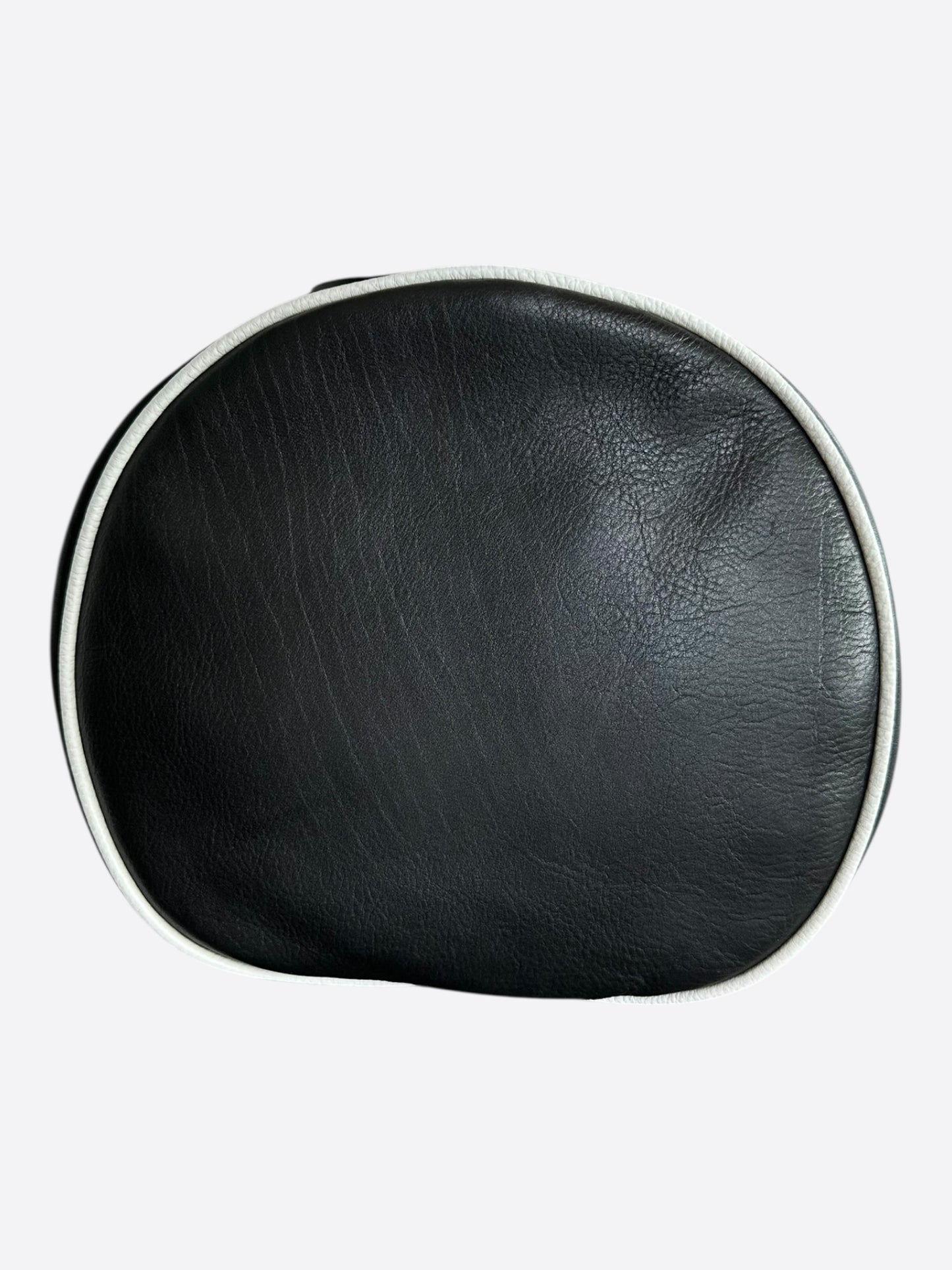 Chrome Hearts Black White & Red Triple Cross Leather Duffel Bag