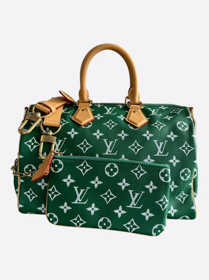 Louis Vuitton Green Monogram P9 Speedy 25