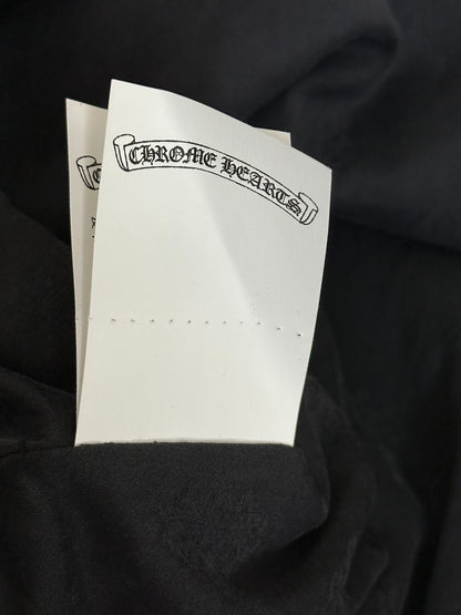 Chrome Hearts Blue & White Cross Patch Denim Anorak