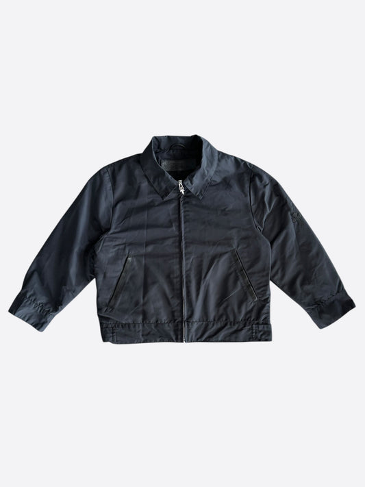 Chrome Hearts Black Nylon Cross Patch Women's Jacket