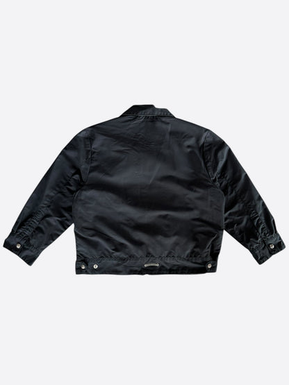 Chrome Hearts Black Nylon Cross Patch Women's Jacket