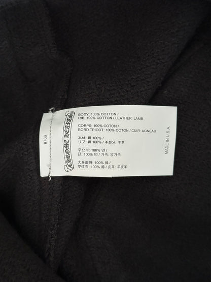 Chrome Hearts Black Triple Cross Patch Paper Jam Sweatpants