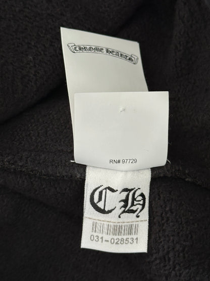 Chrome Hearts Black Triple Cross Patch Paper Jam Sweatpants