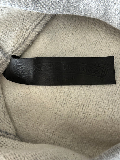 Chrome Hearts Grey & Black Triple Cross Patch Paper Jam Hoodie