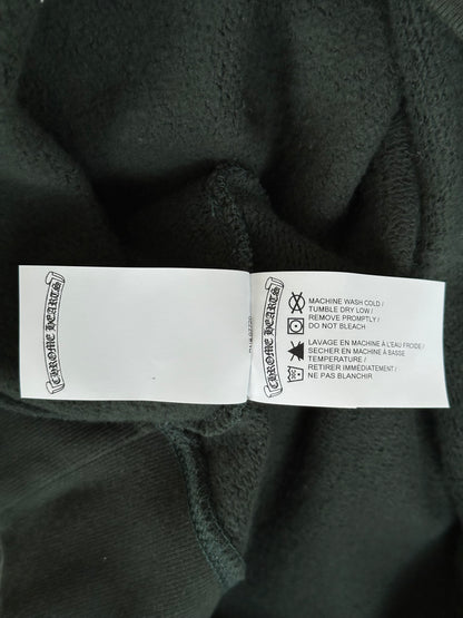 Chrome Hearts Green & White Slo Ride Embroidered Logo Sweater