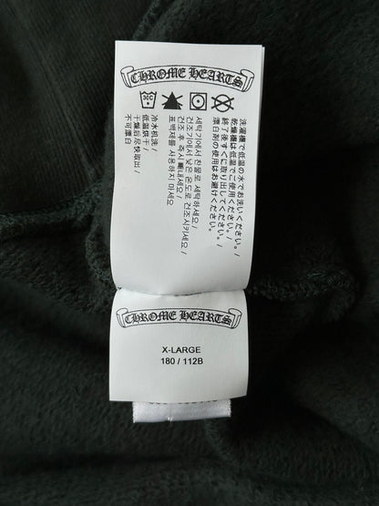 Chrome Hearts Green & White Slo Ride Embroidered Logo Sweater