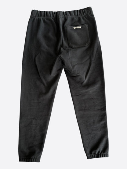 Chrome Hearts Black Triple Cross Patch Paper Jam Sweatpants