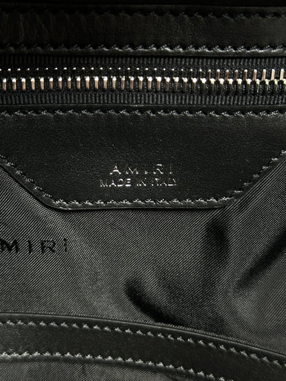 Amiri Red & Black Bandana MA Logo Embroidered Backpack