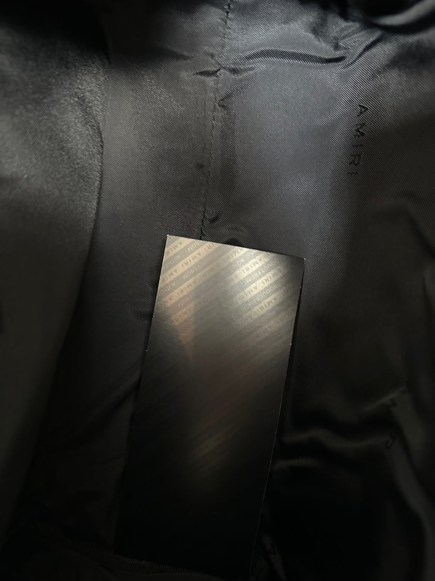 Amiri Wes Lang Beige & Black Checkered Reaper Dopp Kit