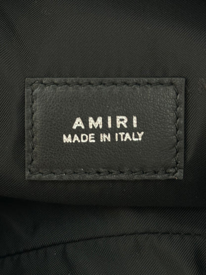 Amiri Wes Lang Beige & Black Checkered Reaper Dopp Kit