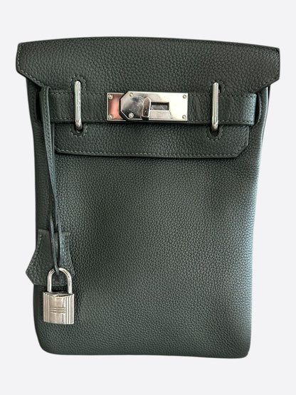Hermes Olive HAC A Dos Crossbody Backpack