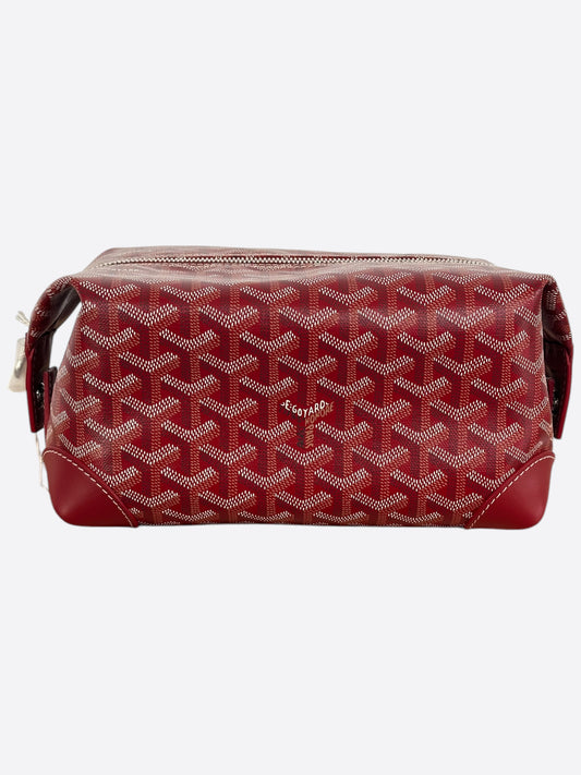 Goyard Burgundy Boeing 25 Mini Duffel Bag