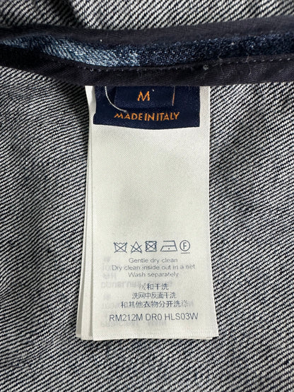 Louis Vuitton Blue Damier Salt Button Up Shirt