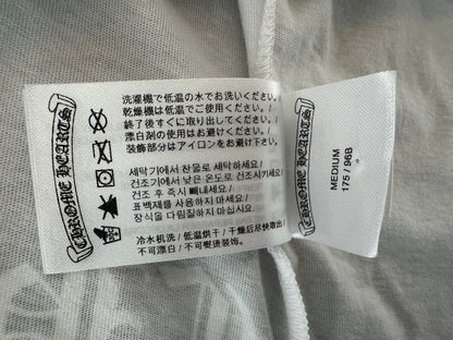Chrome Hearts White & Black Miami Horseshoe Logo T-Shirt