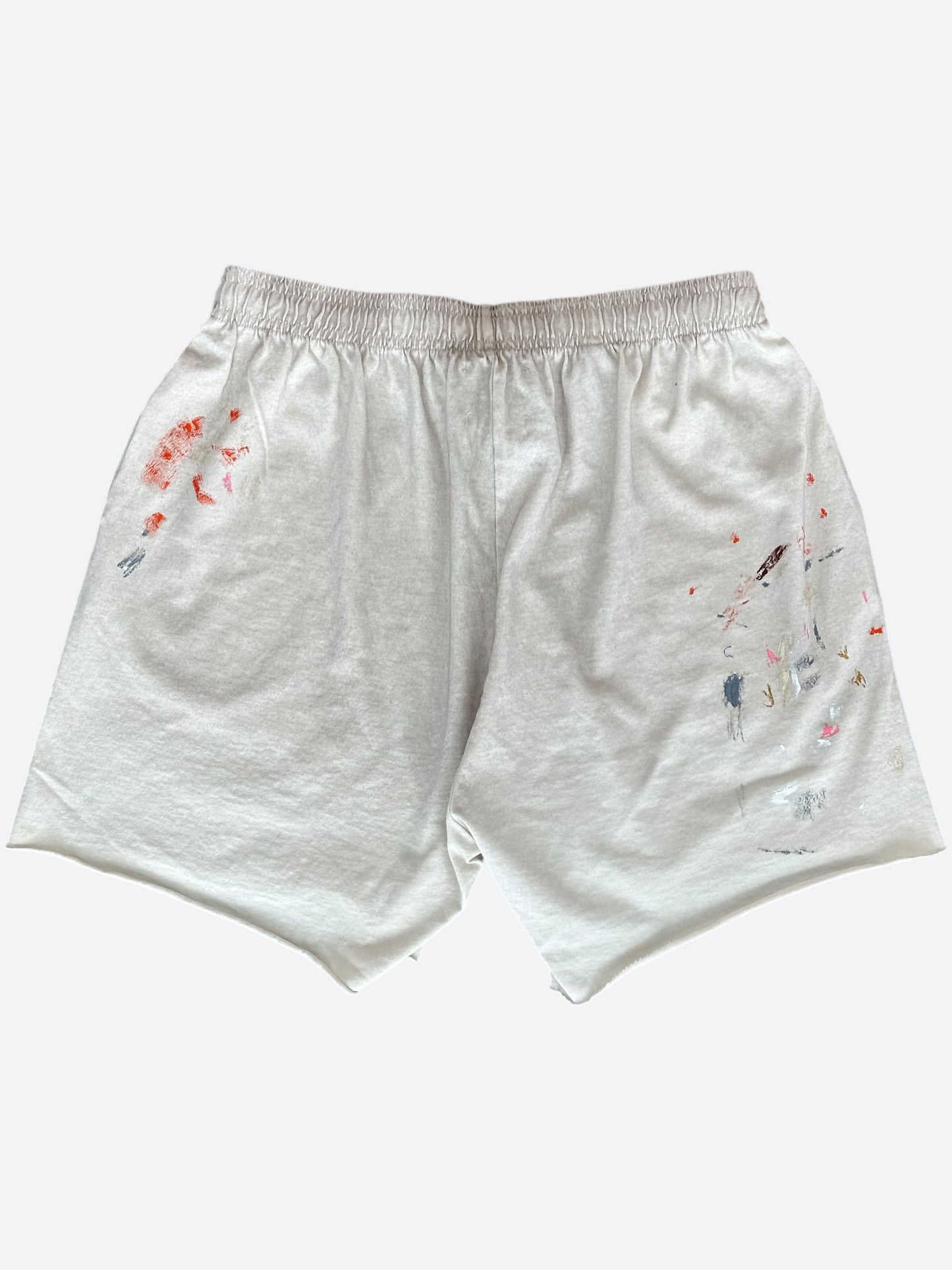 Gallery Dept Vintage White Paint Splatter Insomnia Shorts