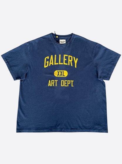 Gallery Dept Navy & Yellow Art Dept T-Shirt