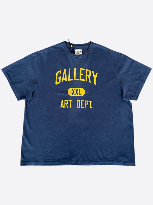 Gallery Dept Navy & Yellow Art Dept T-Shirt