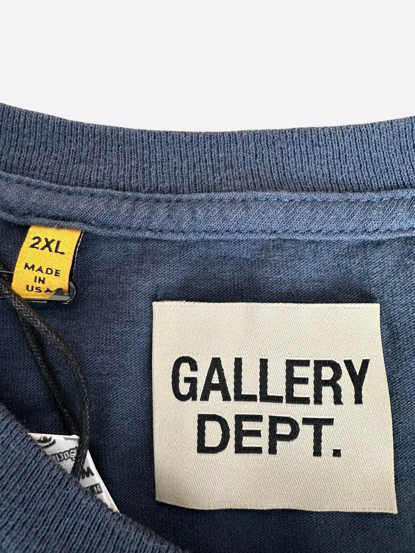 Gallery Dept Navy & Yellow Art Dept T-Shirt