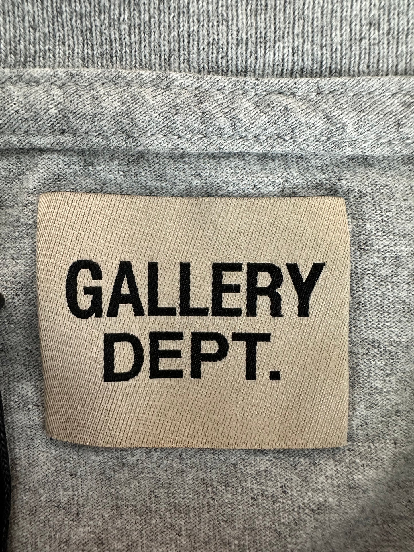 Gallery Dept Grey & Black Art Dept T-Shirt