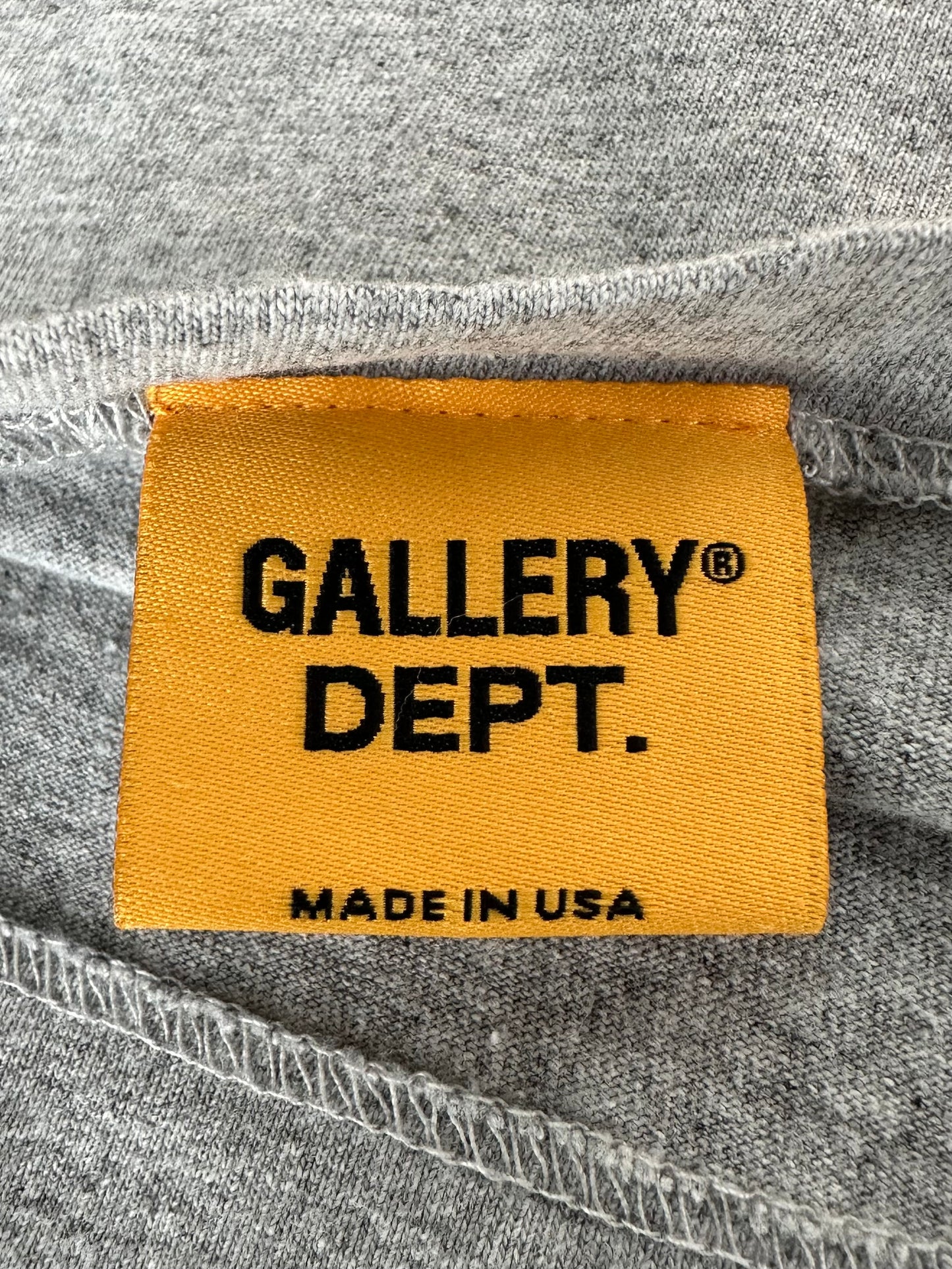 Gallery Dept Grey & Black Art Dept T-Shirt