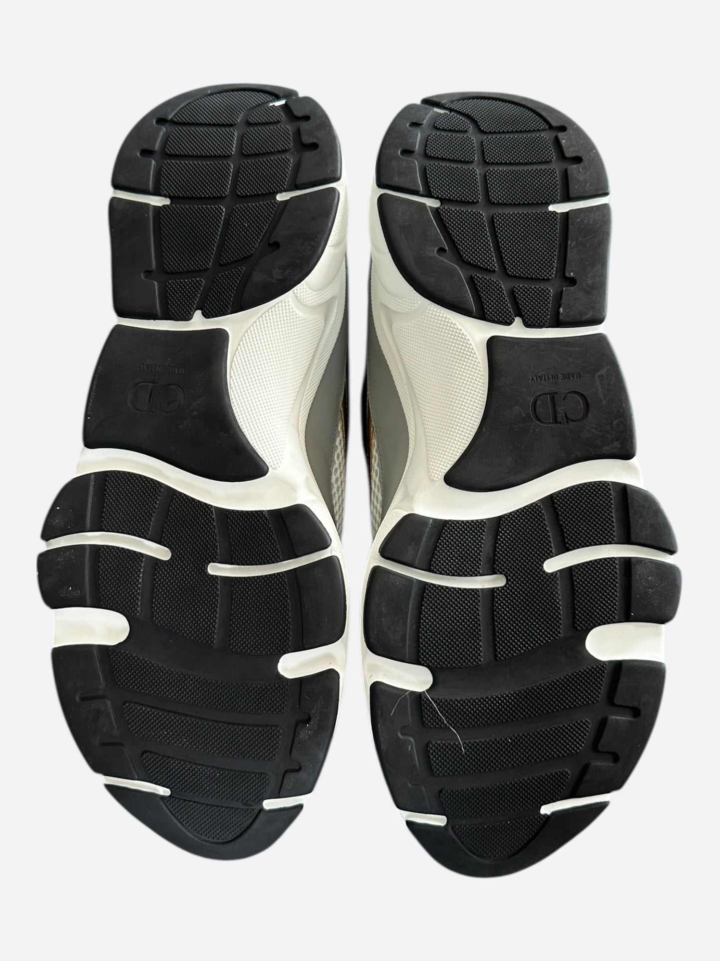 Dior White & Multicolor B22 Sneakers