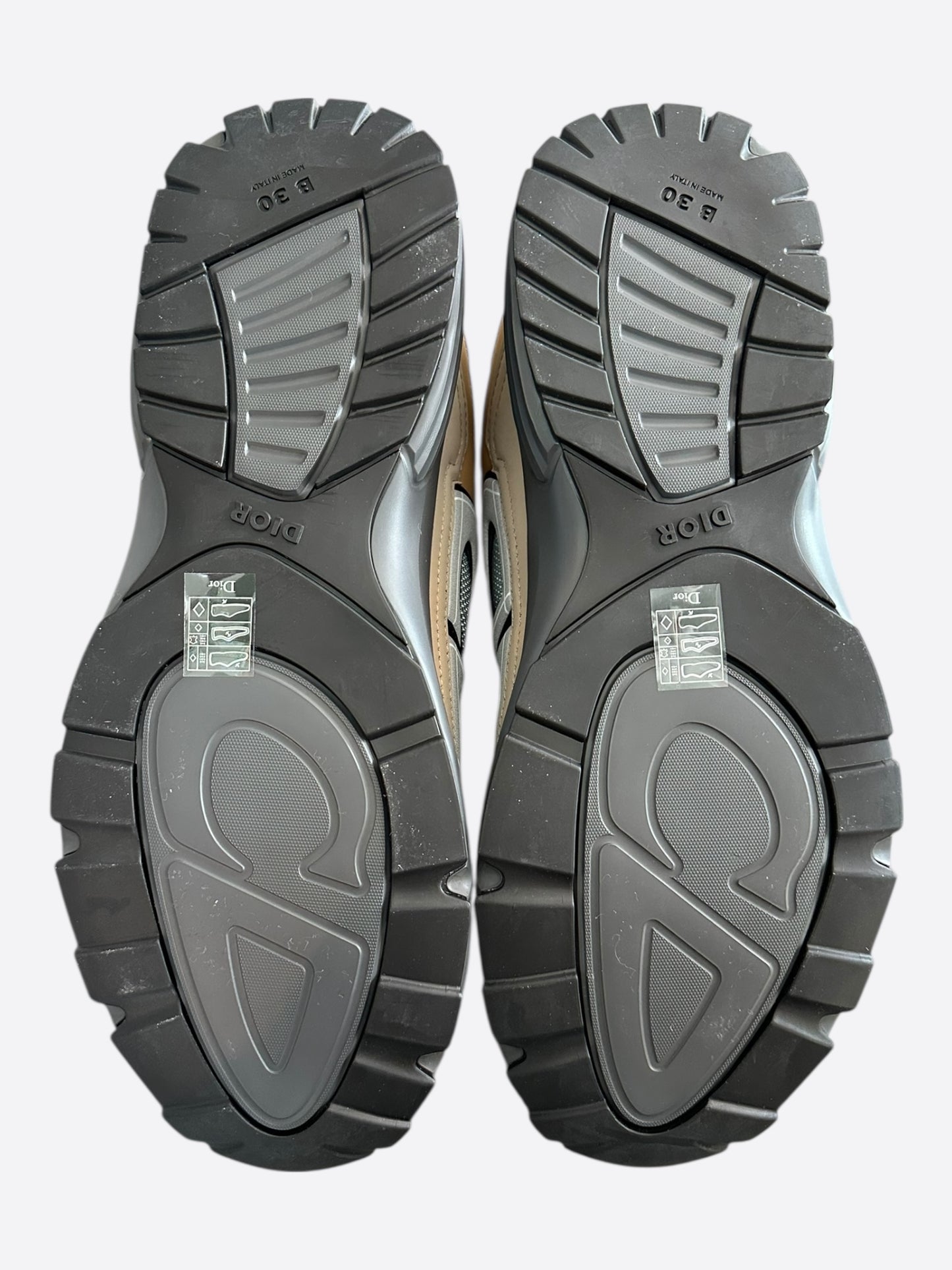 Dior Brown & Black B30 Sneakers