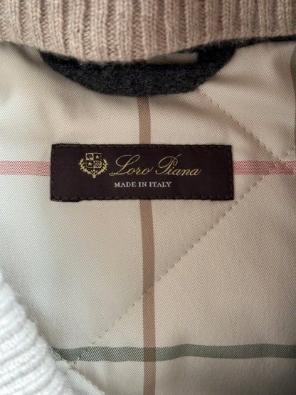 Loro Piana Grey Traveler Cashmere Jacket