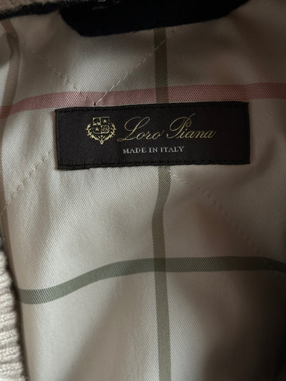 Loro Piana Navy Traveler Cashmere Jacket