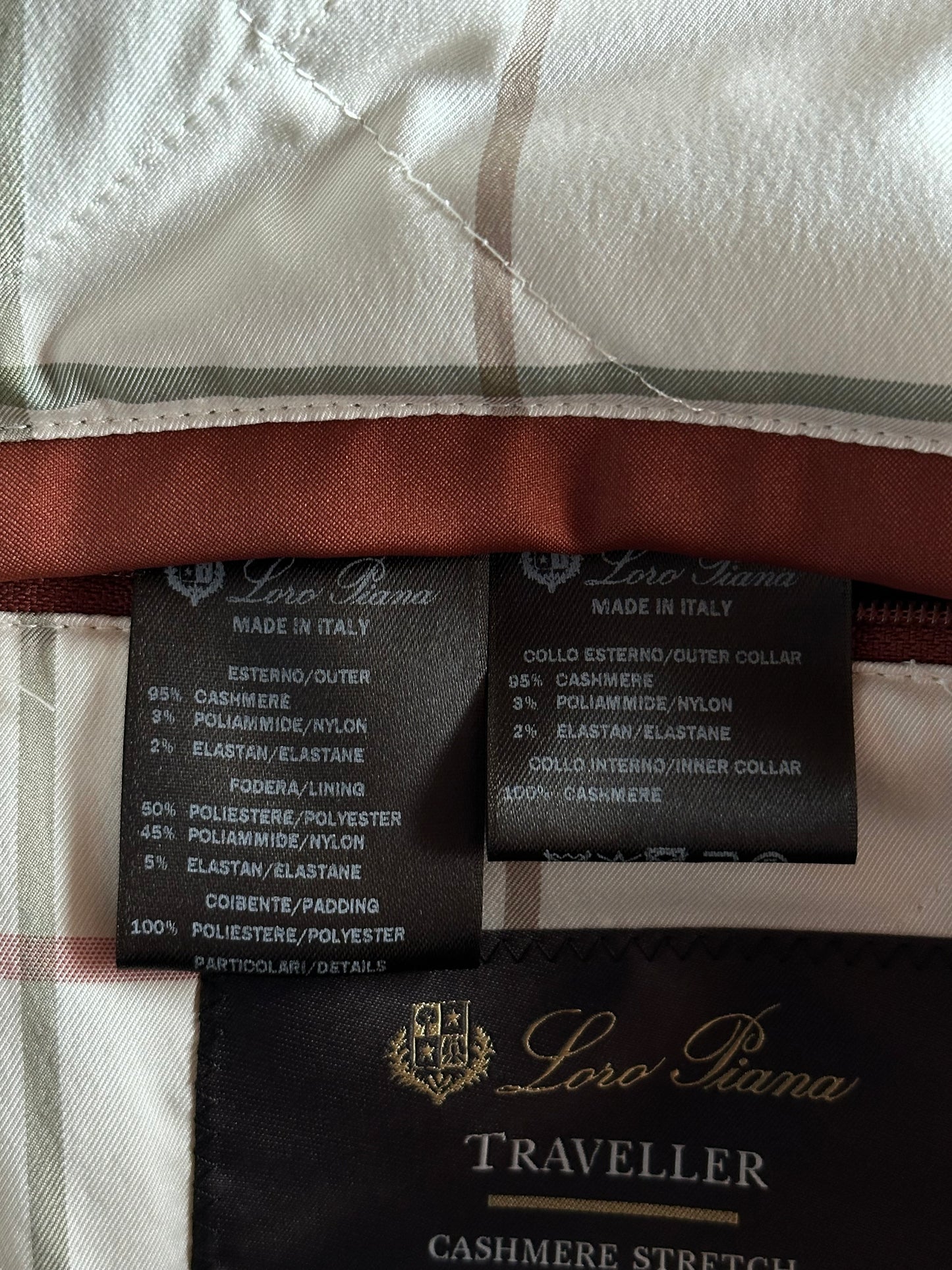 Loro Piana Navy Traveler Cashmere Jacket