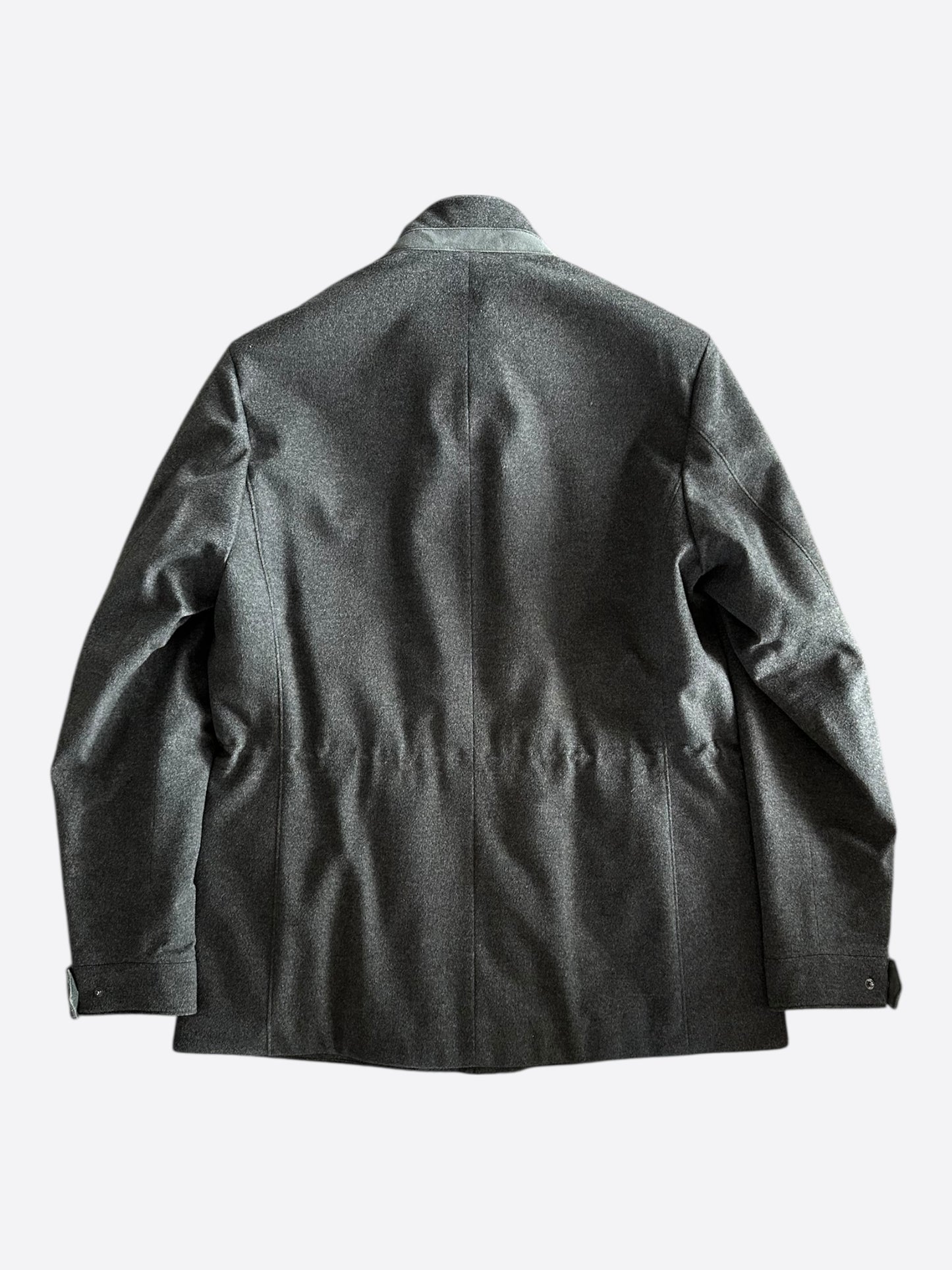 Loro Piana Grey Traveler Cashmere Jacket