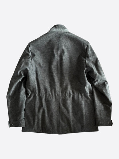 Loro Piana Grey Traveler Cashmere Jacket