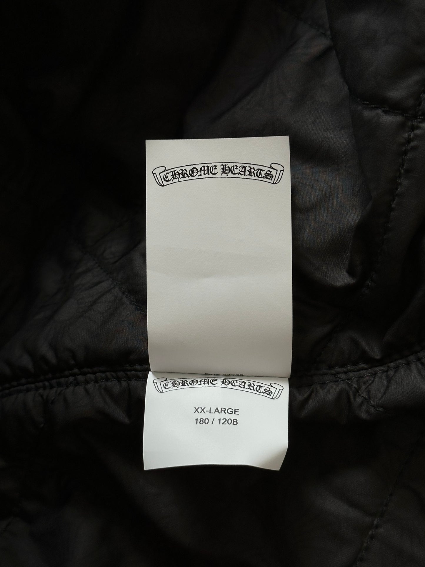Chrome Hearts Black & White Chicken Varsity Jacket