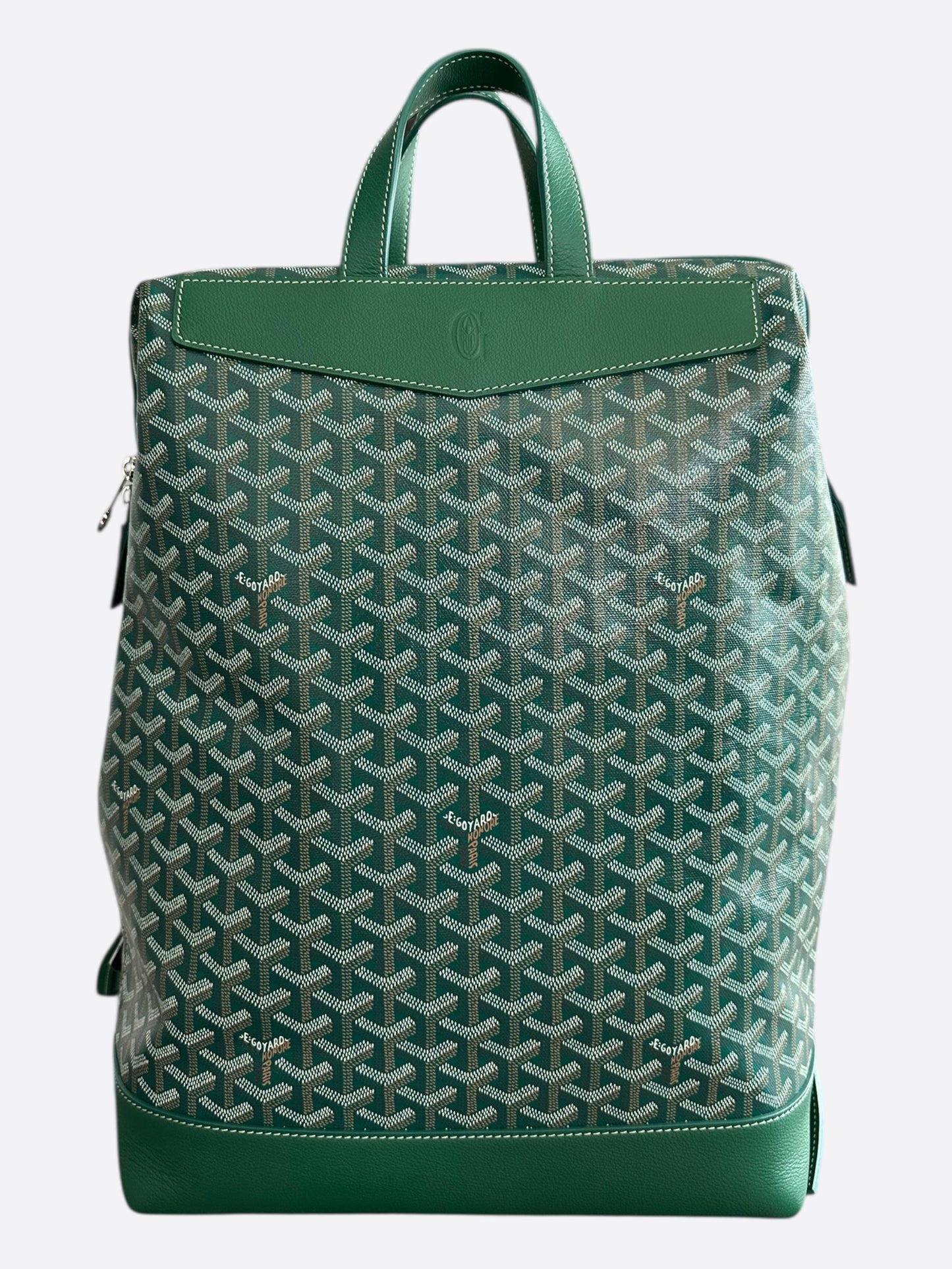 Goyard Green Cisalpin Backpack