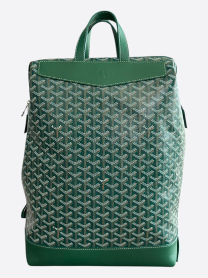 Goyard Green Cisalpin Backpack