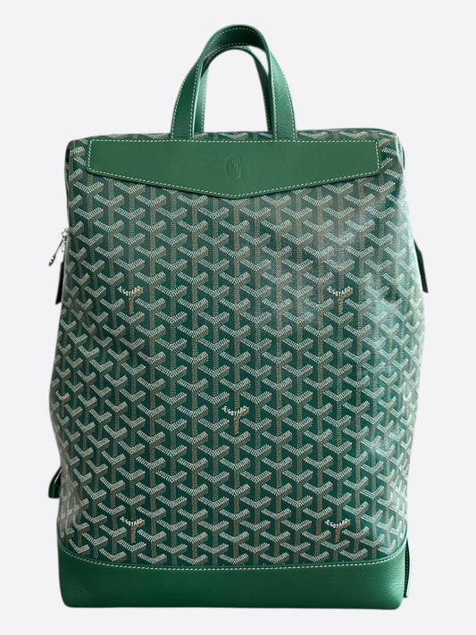 Goyard Green Cisalpin Backpack