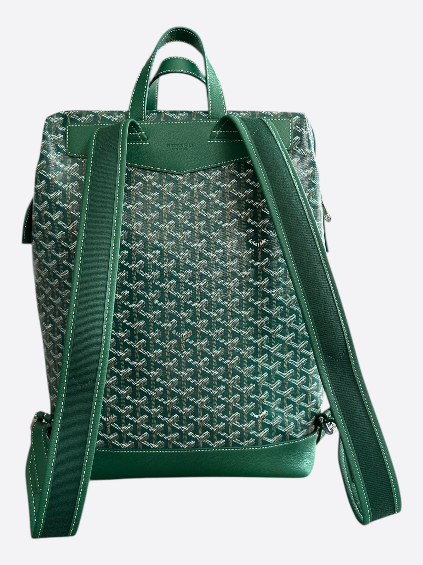 Goyard Green Cisalpin Backpack
