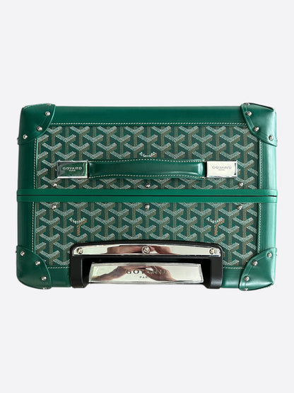 Goyard Green Bourget PM Trolley Case