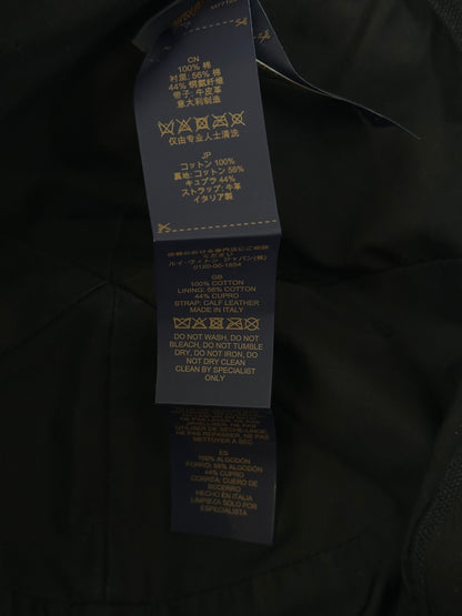 Louis Vuitton Black Aerogram Logo Hat