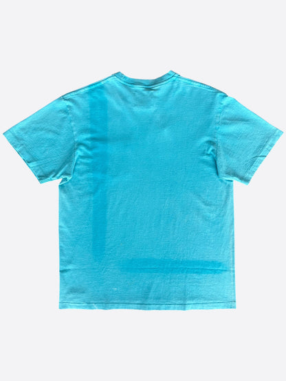 Gallery Dept Turquoise Paint Splatter Logo T-Shirt