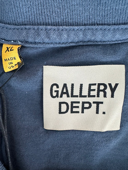 Gallery Dept Navy & Yellow Art Dept T-Shirt