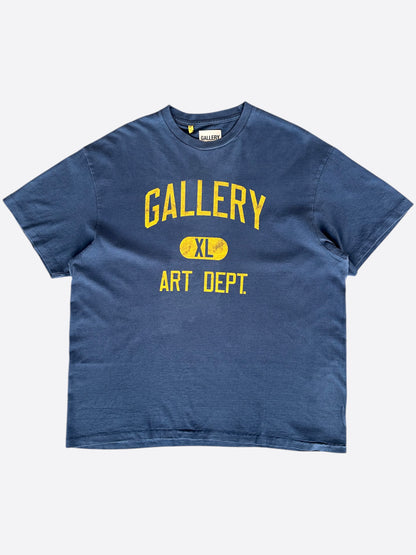 Gallery Dept Navy & Yellow Art Dept T-Shirt